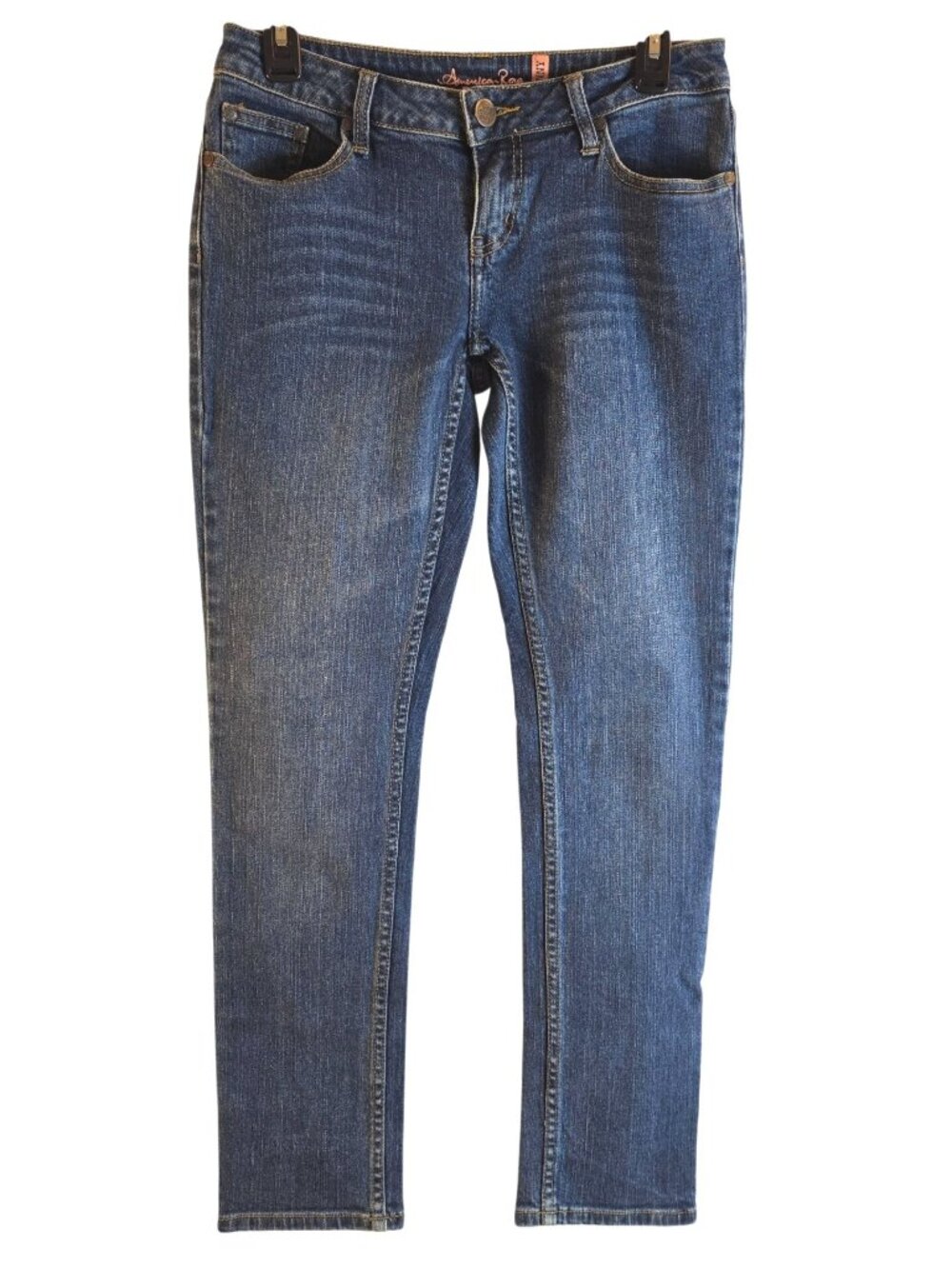 American Rag Skinny Jeans Women Size 5S Medium Wash Mid Rise Stretch Denim